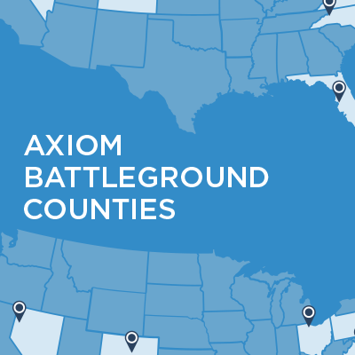 Axiom Battleground Counties: Monitoring County-Level & Statewide Results in Eight Presidential Battleground States
